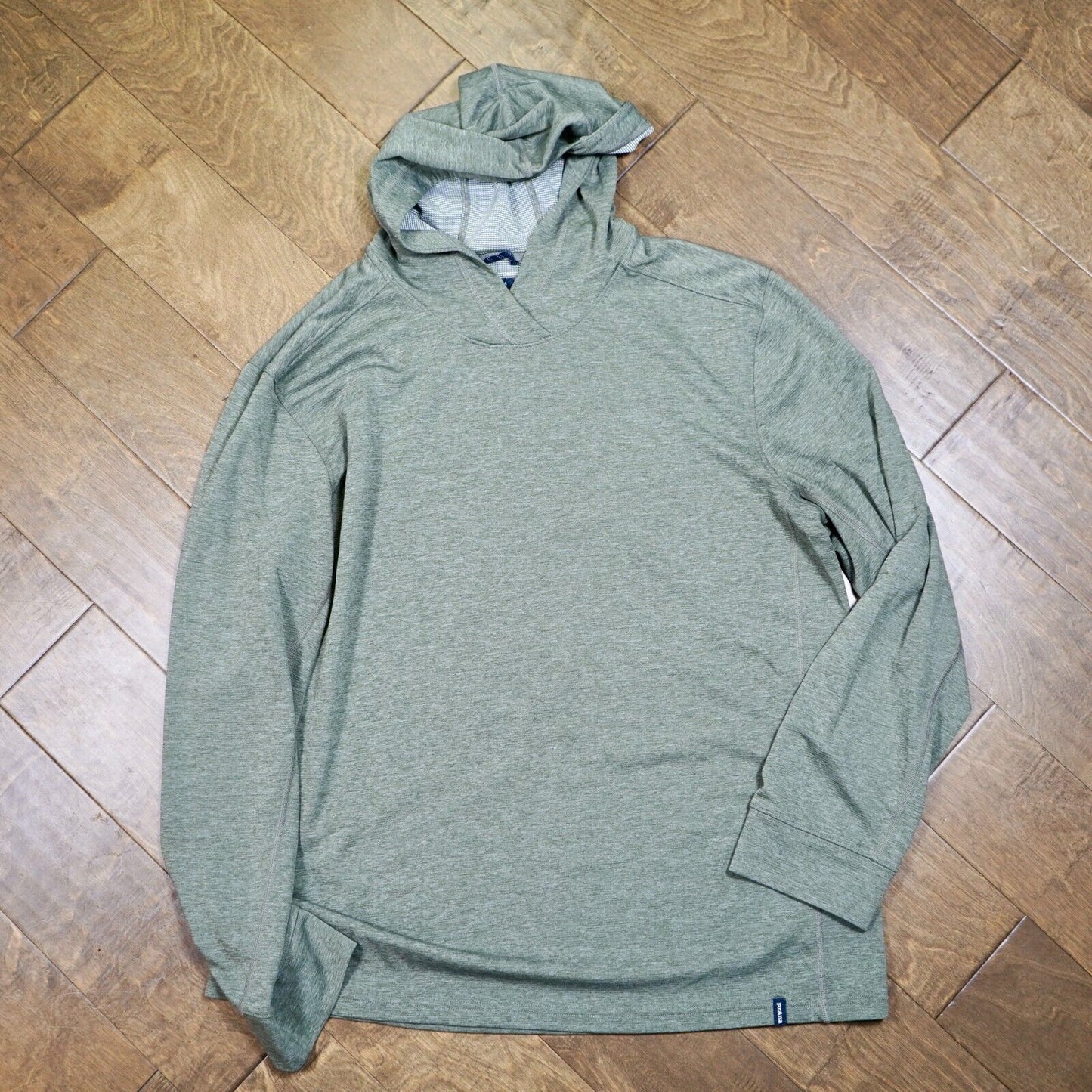 PrAna Sol Defender Long Sleeve Hoodie Sweatshirt Men’s Size 2XL Slim Fit