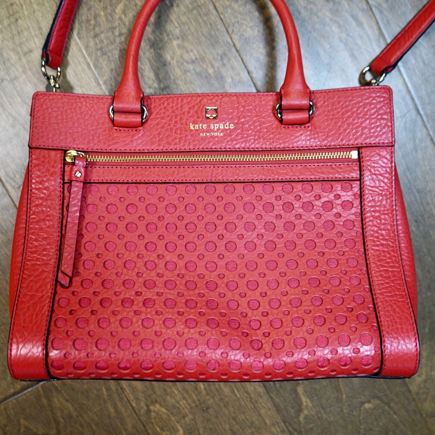 EUC Kate Spade Perri Lane Romy Pink Leather Satchel