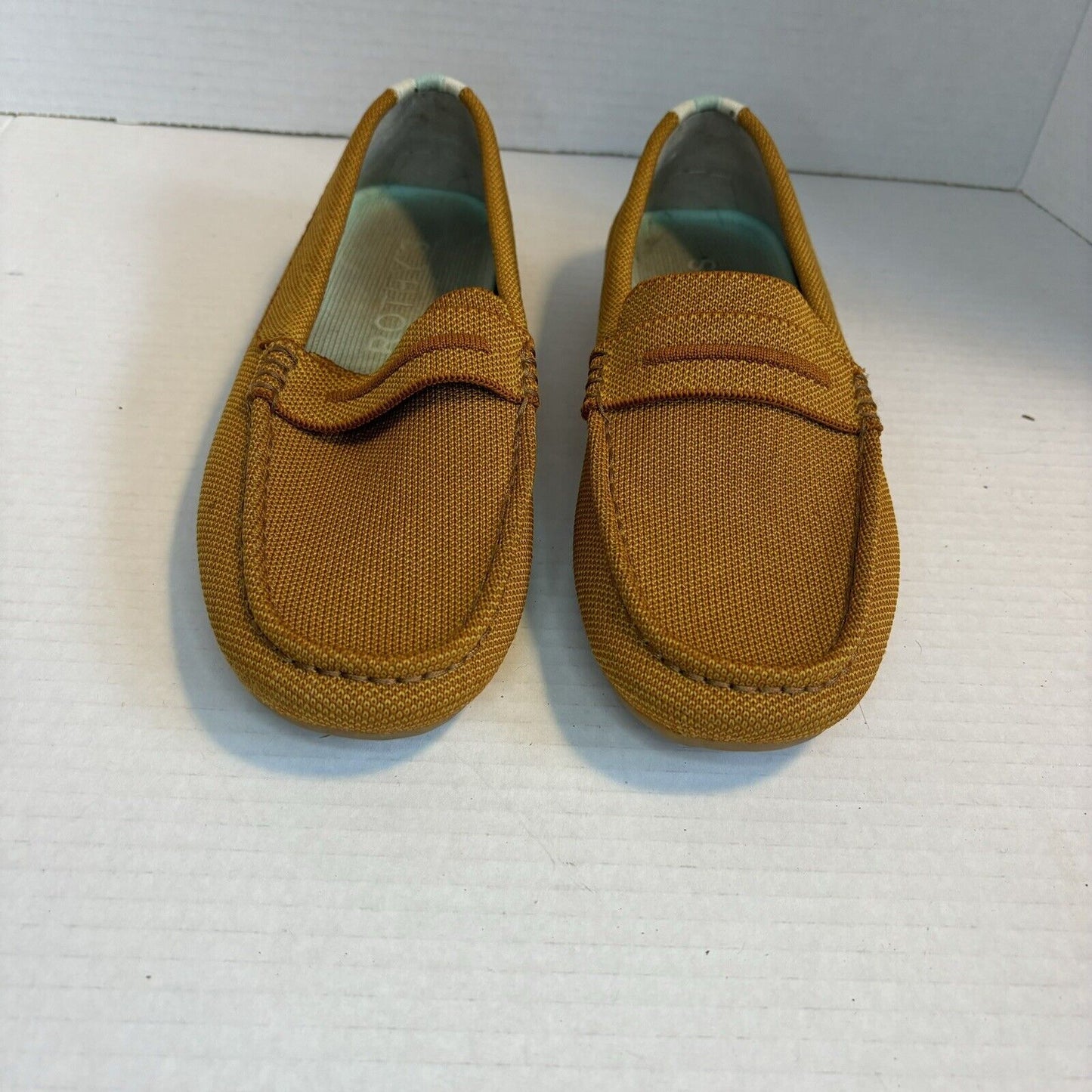 Womens Rothys The Driver Cognac Size 8 Slip on Loafer Flats