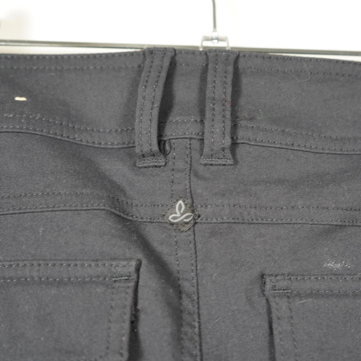 Prana Black Halle Hiking Outdoor Gorpcore Low Rise Bootcut Trouser Pants Size 2