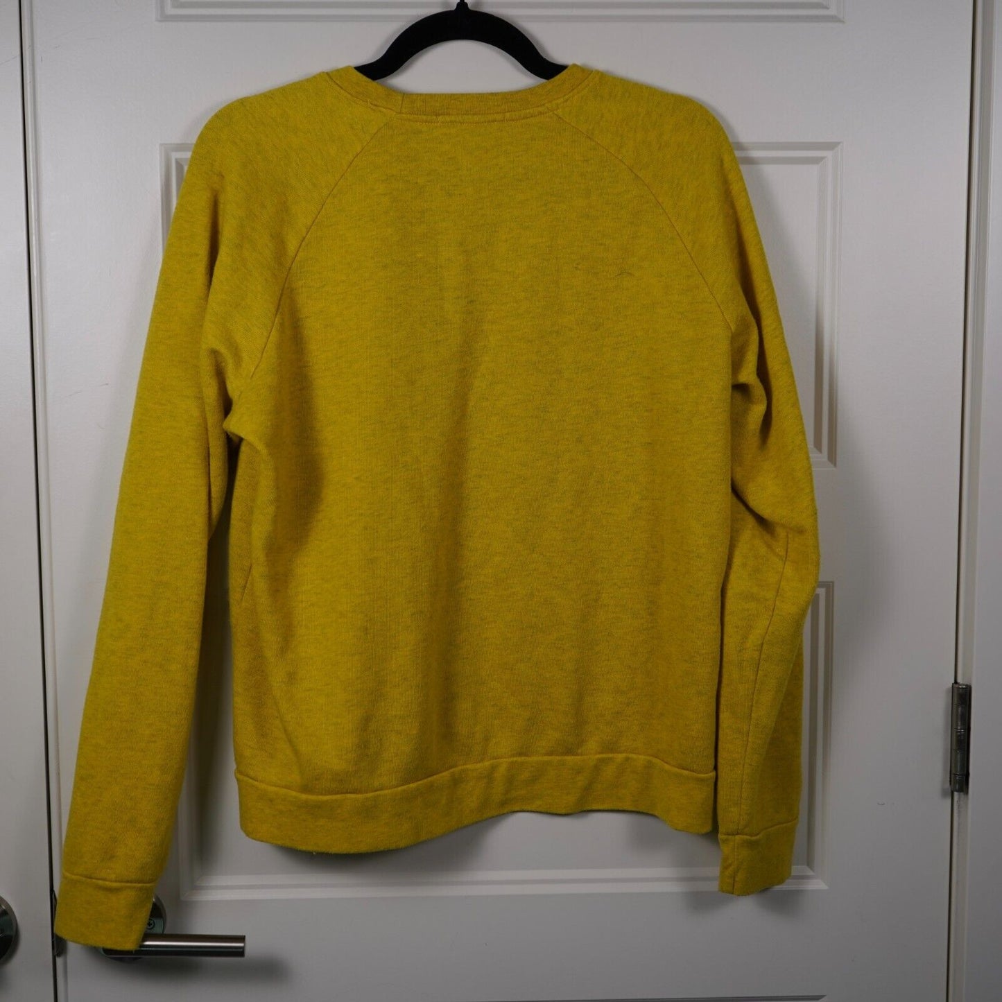 Marine Layer Womens XL Yellow June Vintage Terry Sweatshirt