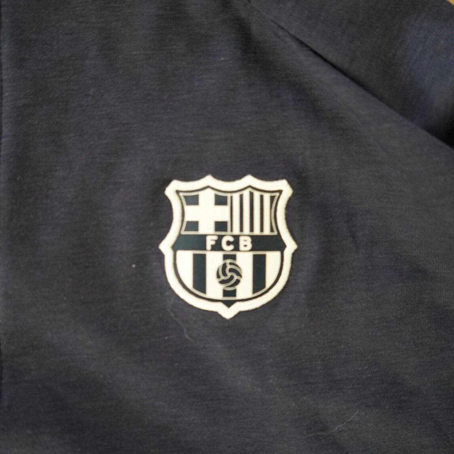 Nike Hoodie FC Barcelona Barça Women's Travel Hoodie Size XL Navy DH7930-492