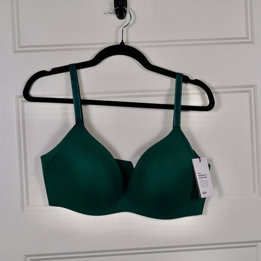 NWT Knix Wing Woman Contour Green Push Up Overlay Wireless Bra 5 38 C/D